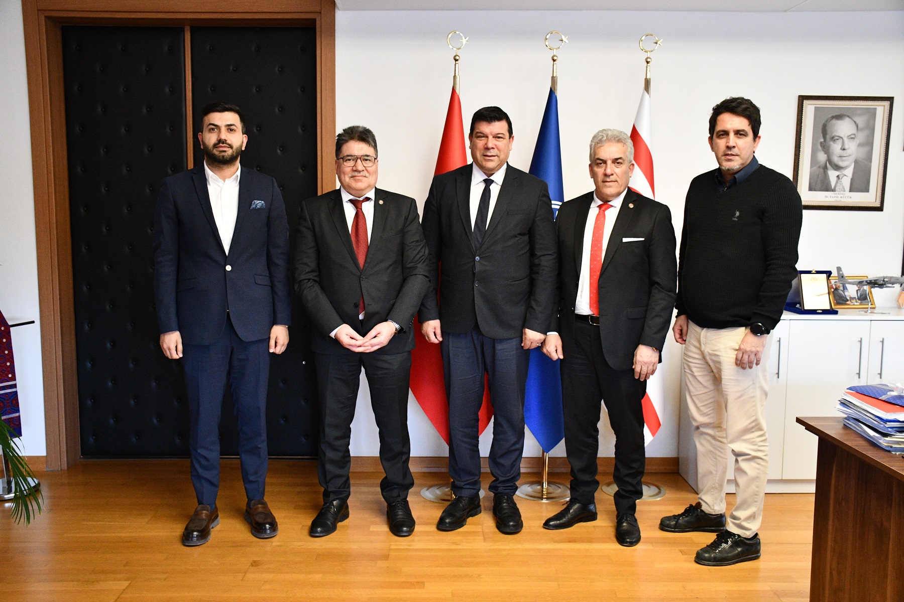 Avrupa Türk İslam Kültür Dernekleri Birliği’nden DAÜ’ye ziyaret