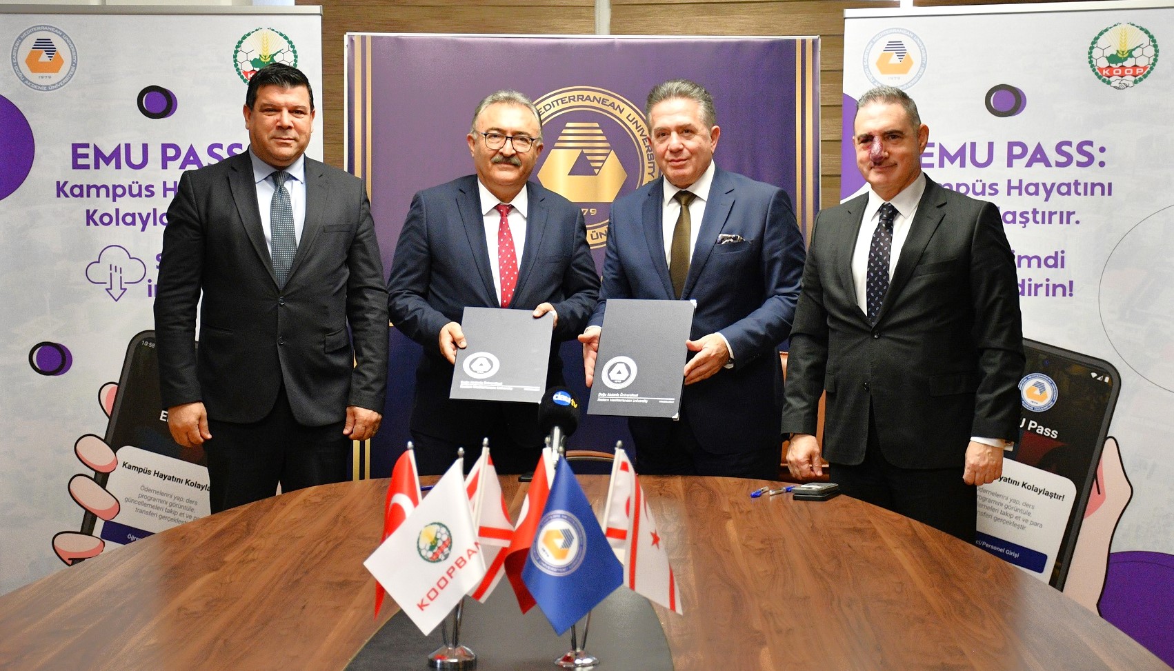 DAÜ ve Koopbank arasında dijital dönüşüm anlaşması: EMU PASS mobil uygulaması hayata geçiyor