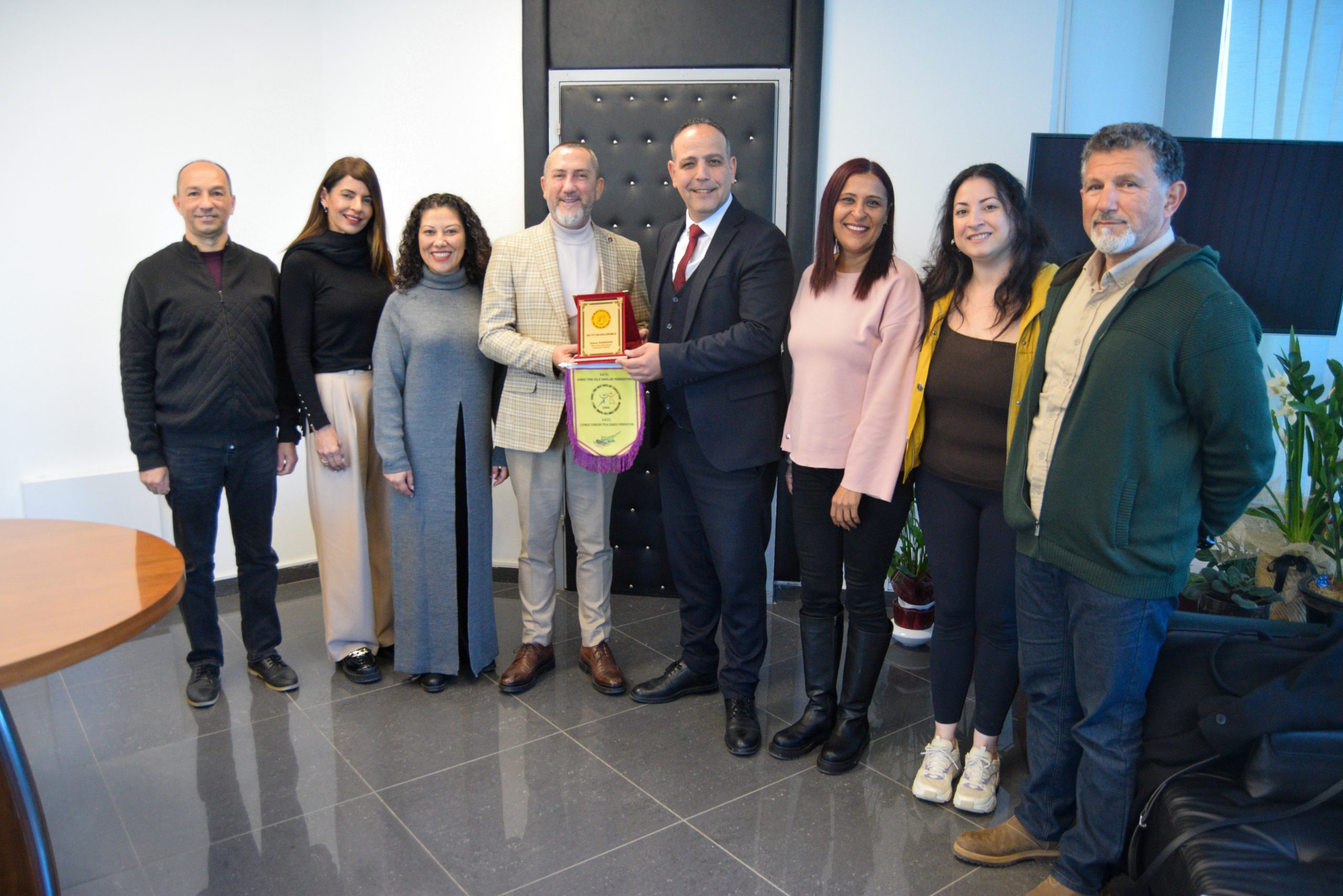 LTB ve Kıbrıs Türk Halk Dansları Federasyonu, 15. Lefkoşa Uluslararası Halk Dansları Festivali için hazırlıklara başladı