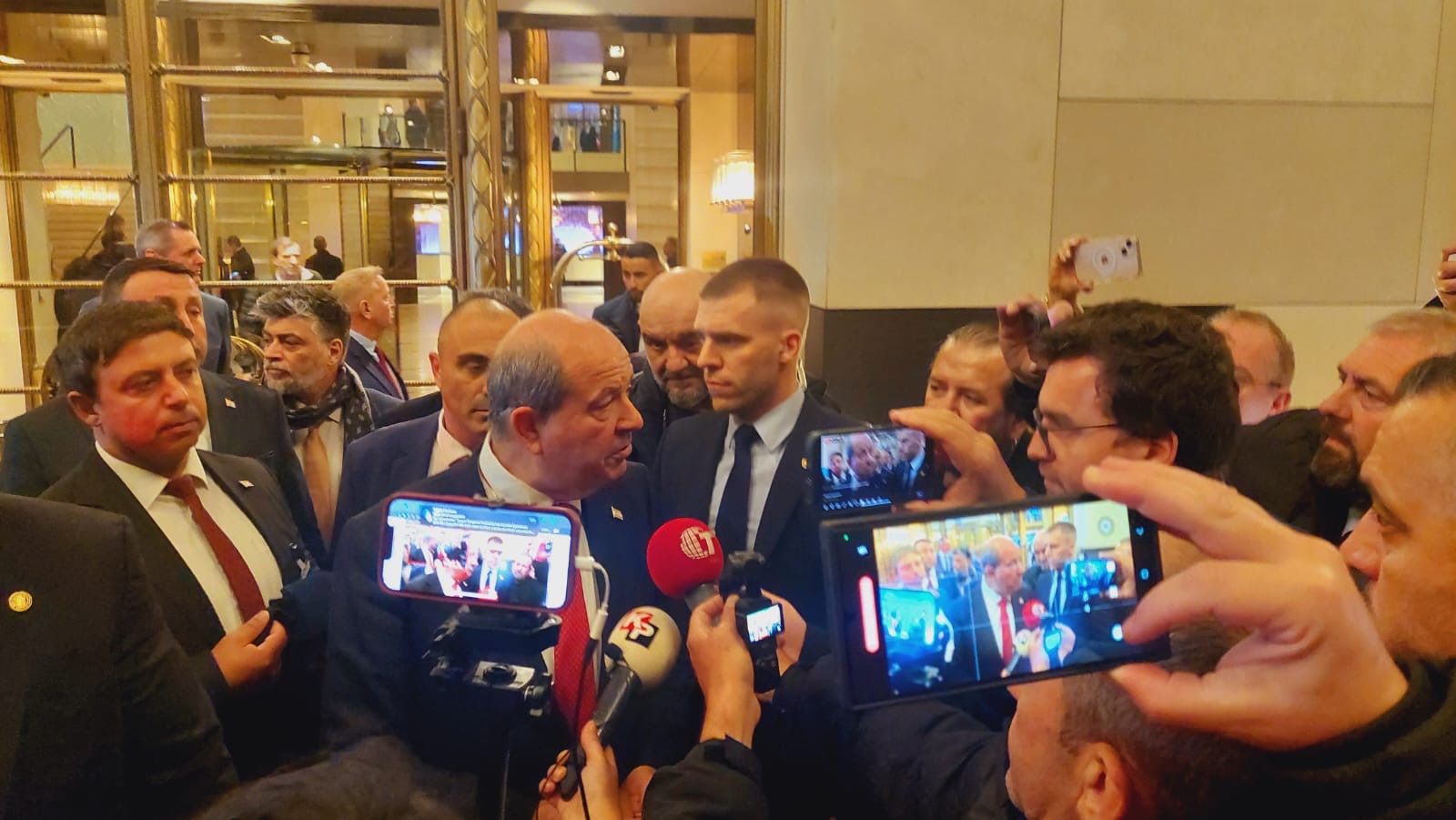 Cenevre’deki Kıbrıs toplantısı yemeği tamamlandı…