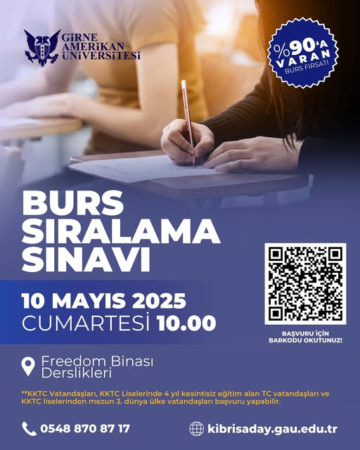 GAÜ burs sıralama sınavı 10 Mayıs’ta…