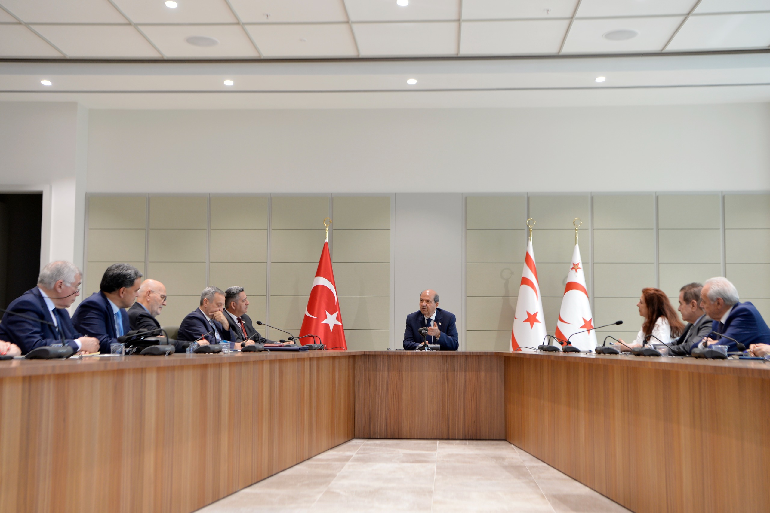 Cumhurbaşkanı Tatar, Türk-Yunan Formu’nu kabul etti