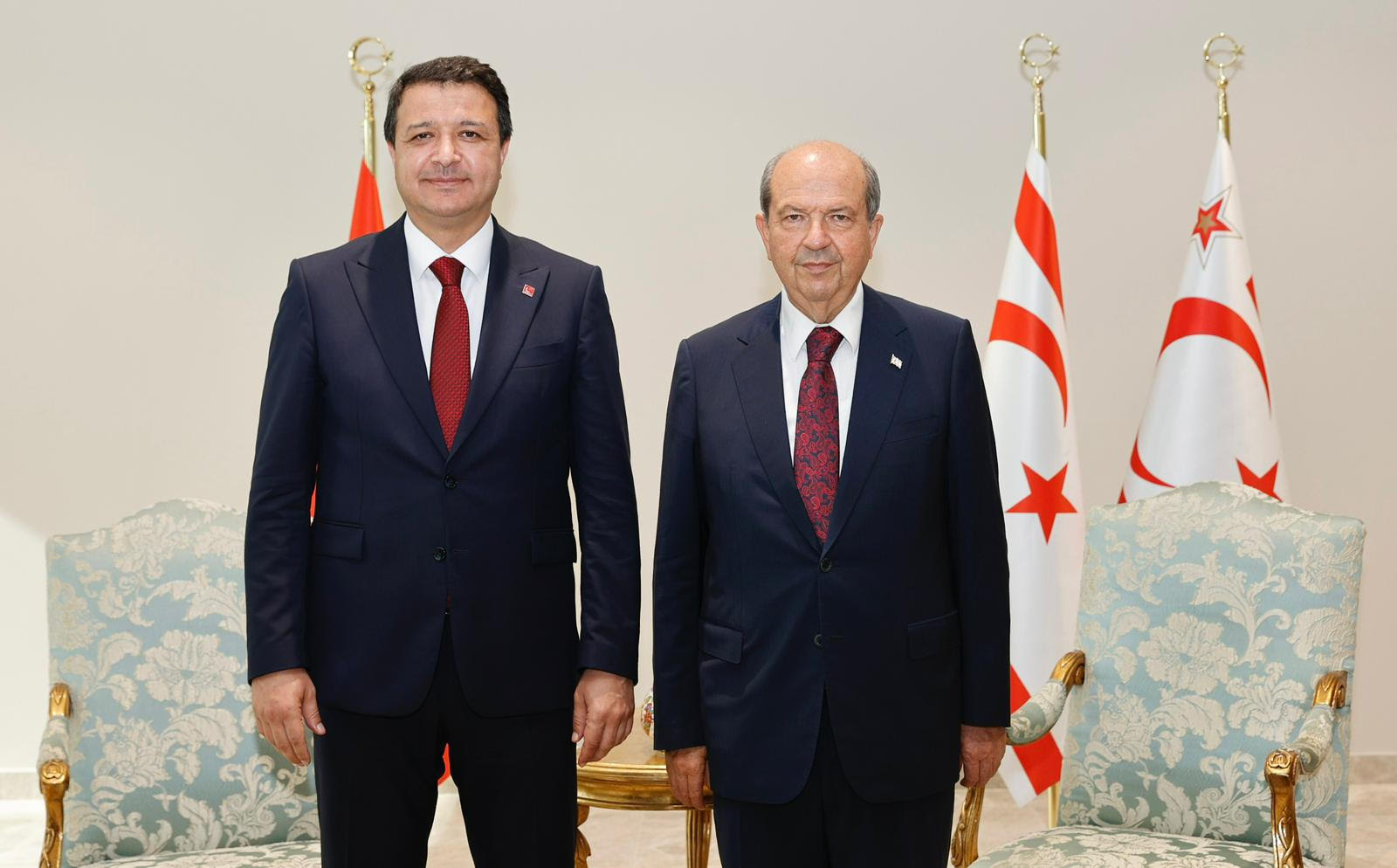 Cumhurbaşkanı Tatar, Saadet Partisi Genel Başkanı Arıkan ve beraberindeki heyeti kabul etti