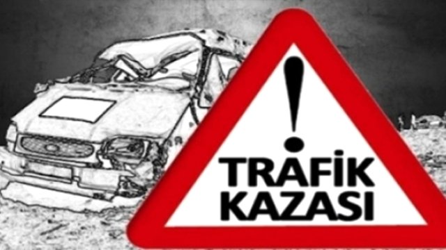 Girne Güzlyurt yolunda kaza, bir kişi yaralandı