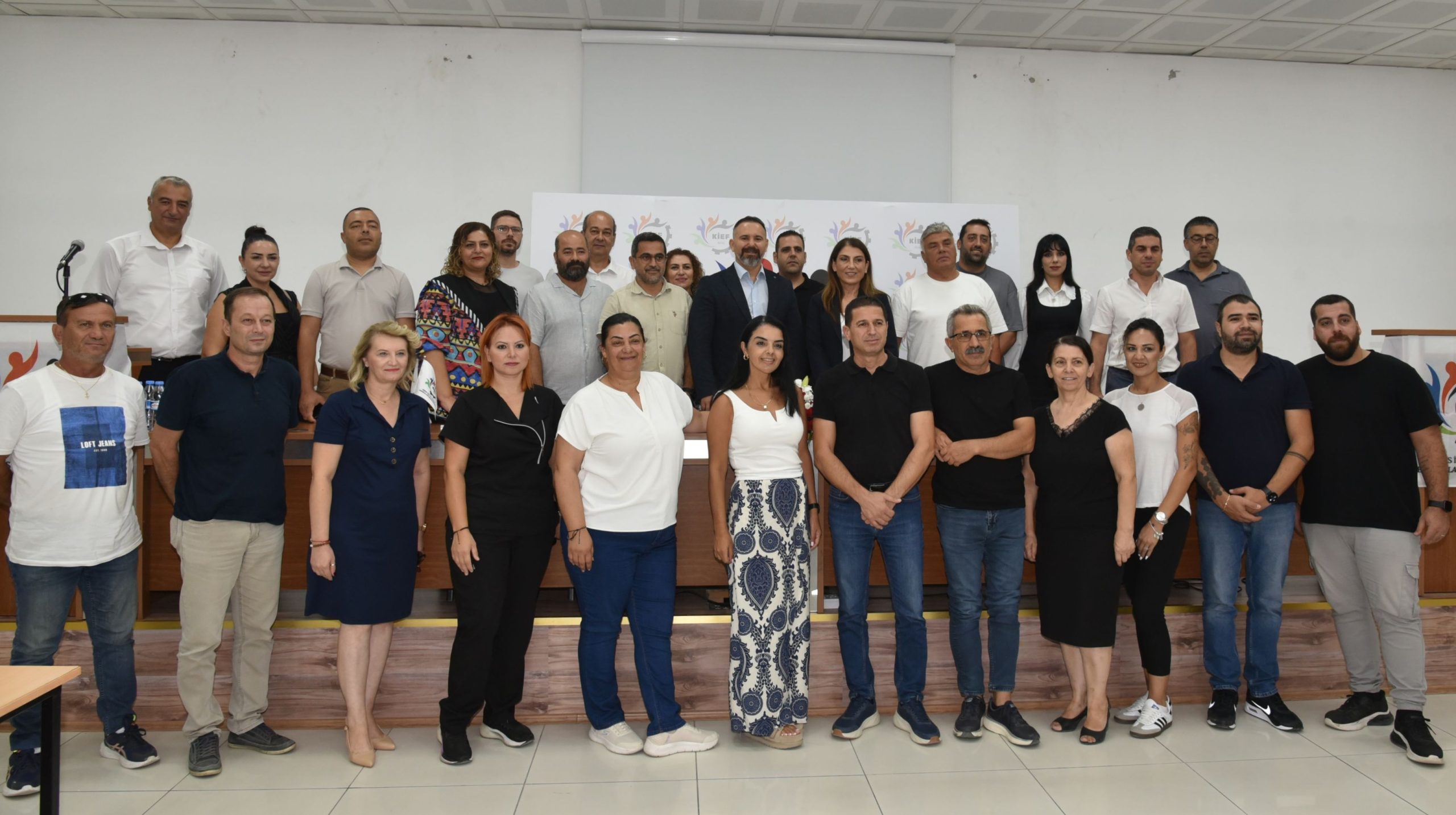 KİEF’in 1’inci kuruluş yıldönümü dolayısıyla basın toplantısı ve resepsiyon düzenlendi