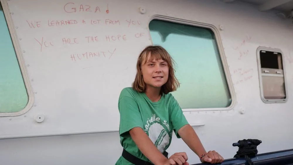 Küresel Sumud Filosu… Greta Thunberg: “Gazze kuşatmasının sona erdirilmesini talep ediyoruz”