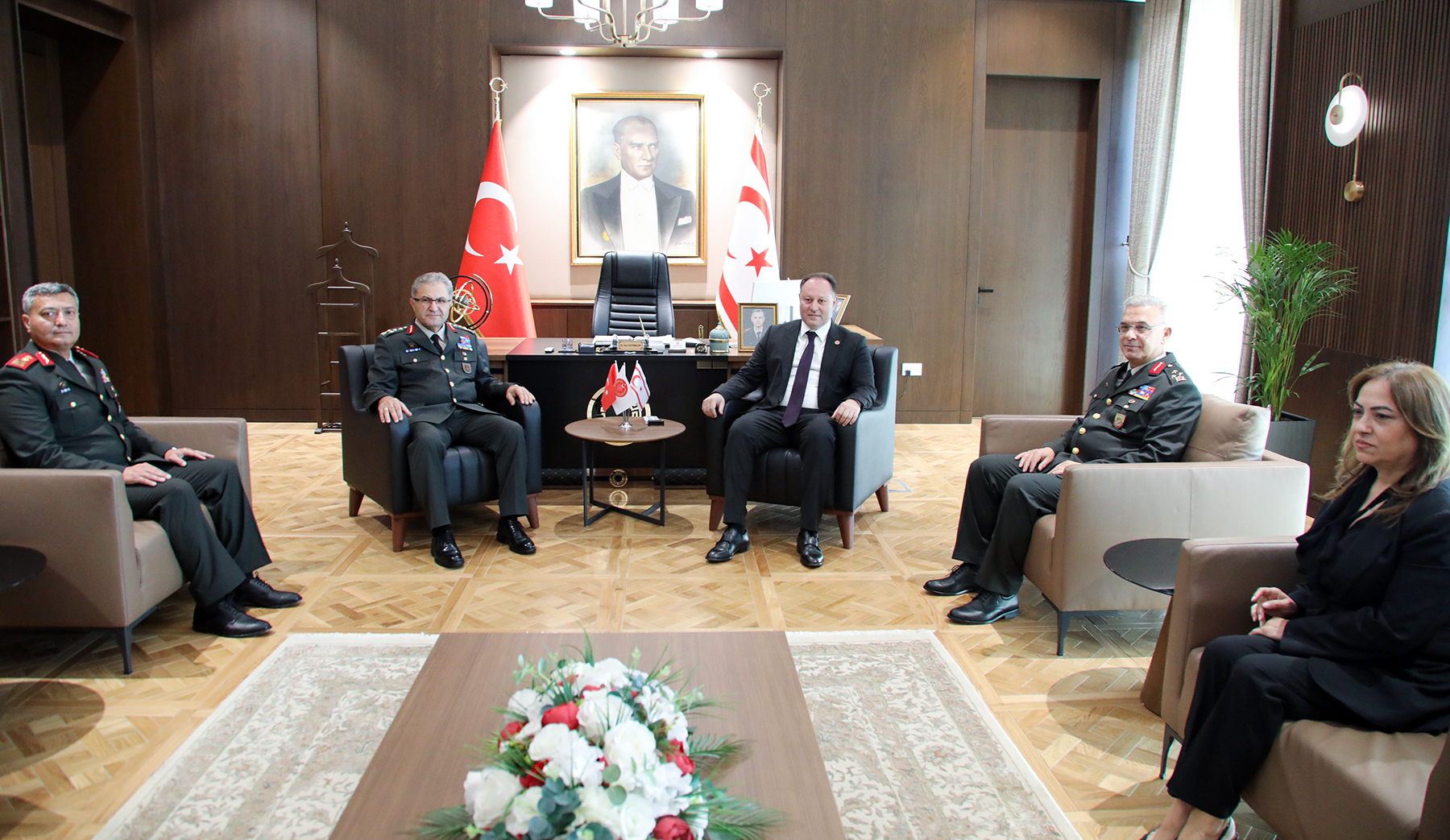 Öztürkler, Kara Kuvvetleri Komutanı Orgeneral Tokel’i kabul etti