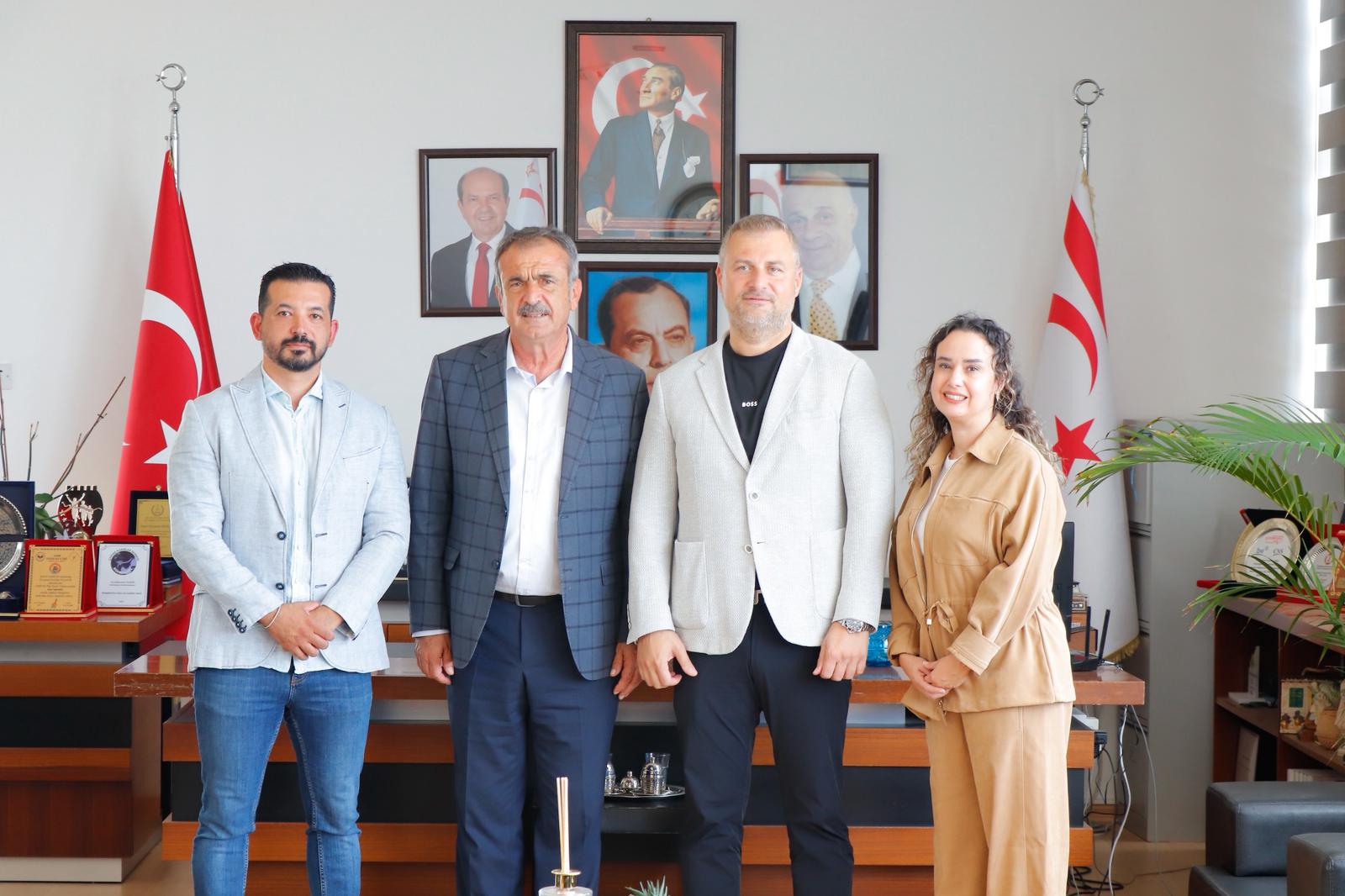 UKÜ Güzel Sanatlar ve Mimarlık Fakültesi’nden Gazimağusa Belediyesi’ne ziyaret