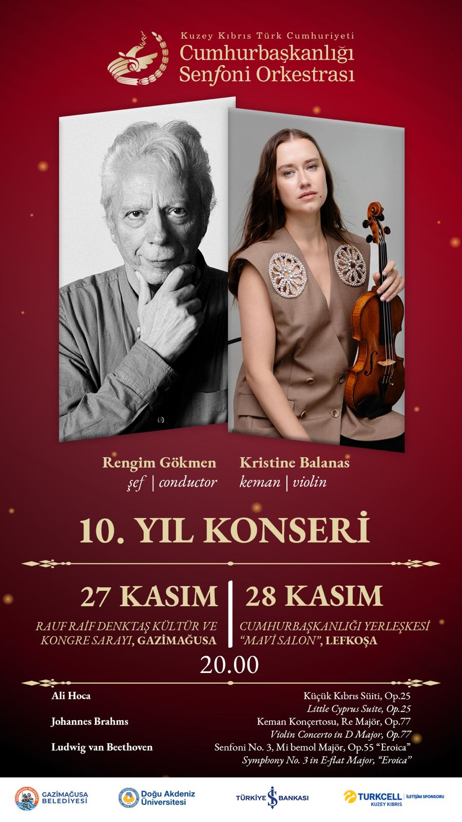 CSO 10.yılını iki özel konserle kutluyor