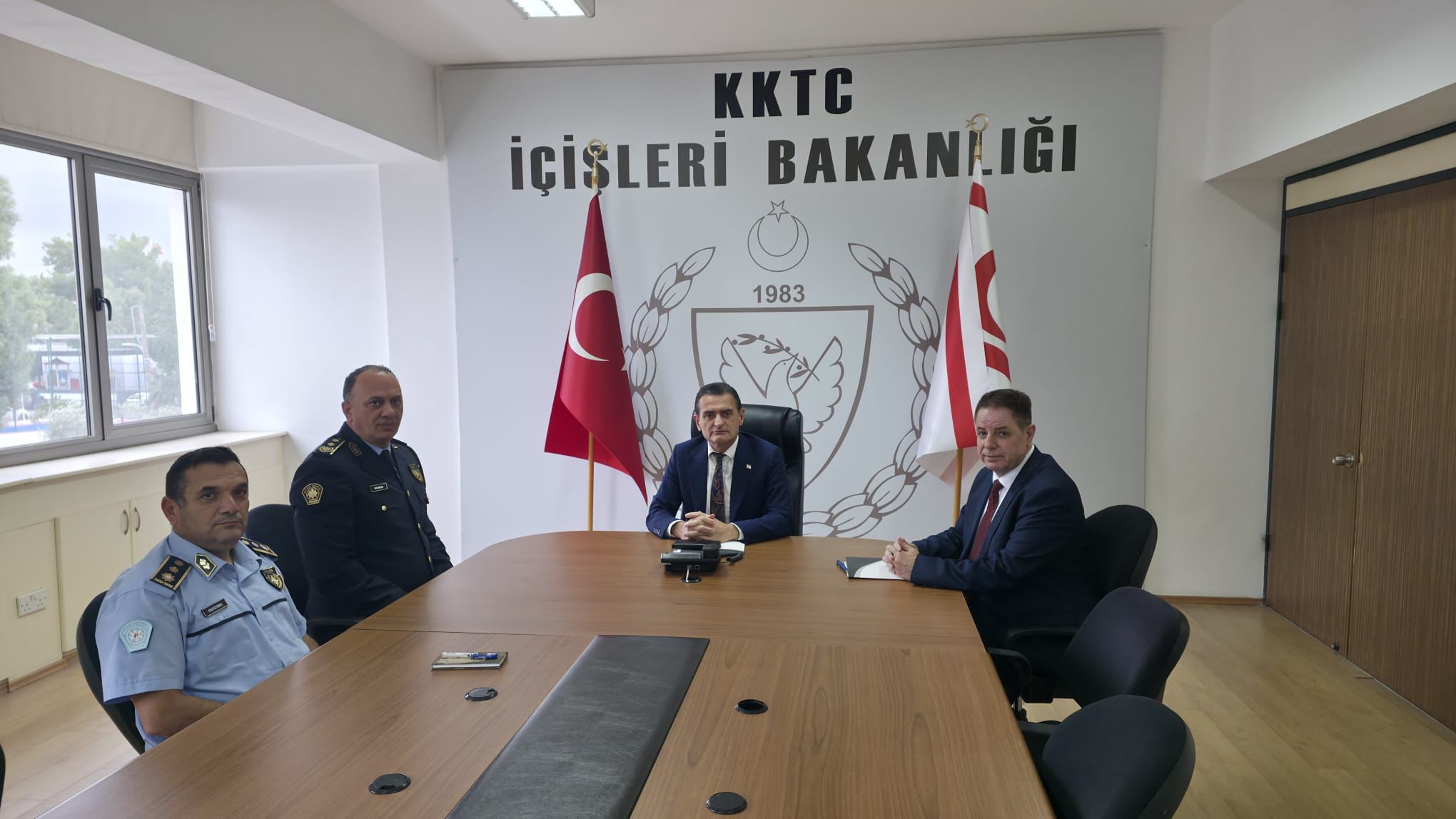 İçişleri Bakanı Oğuz ve Polis Genel Müdürü Adalıer bir araya geldi