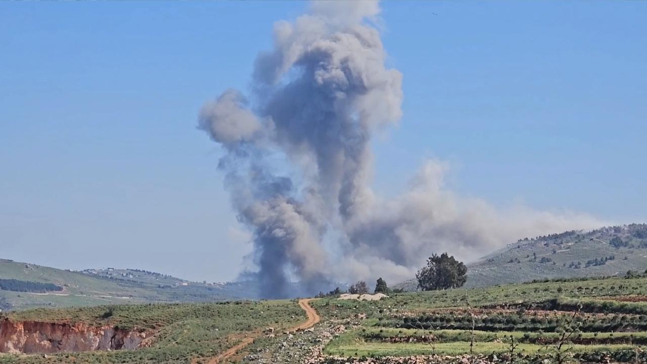 İsrail ordusu, Lübnan’ın güneyindeki 2 beldeye daha hava saldırısı düzenledi