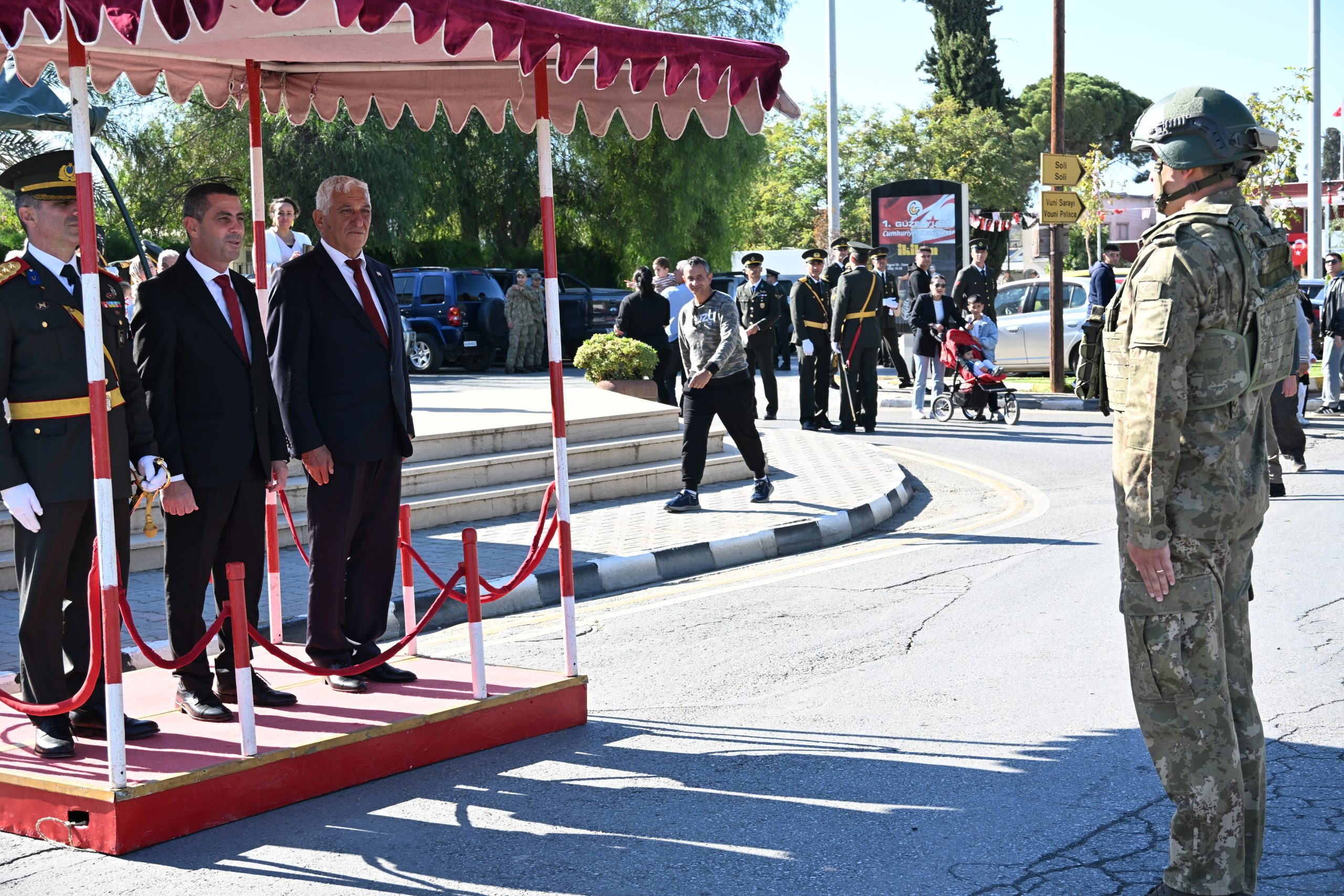 KKTC’nin 42. kuruluş yıldönümü Güzelyurt’ta kutlandı