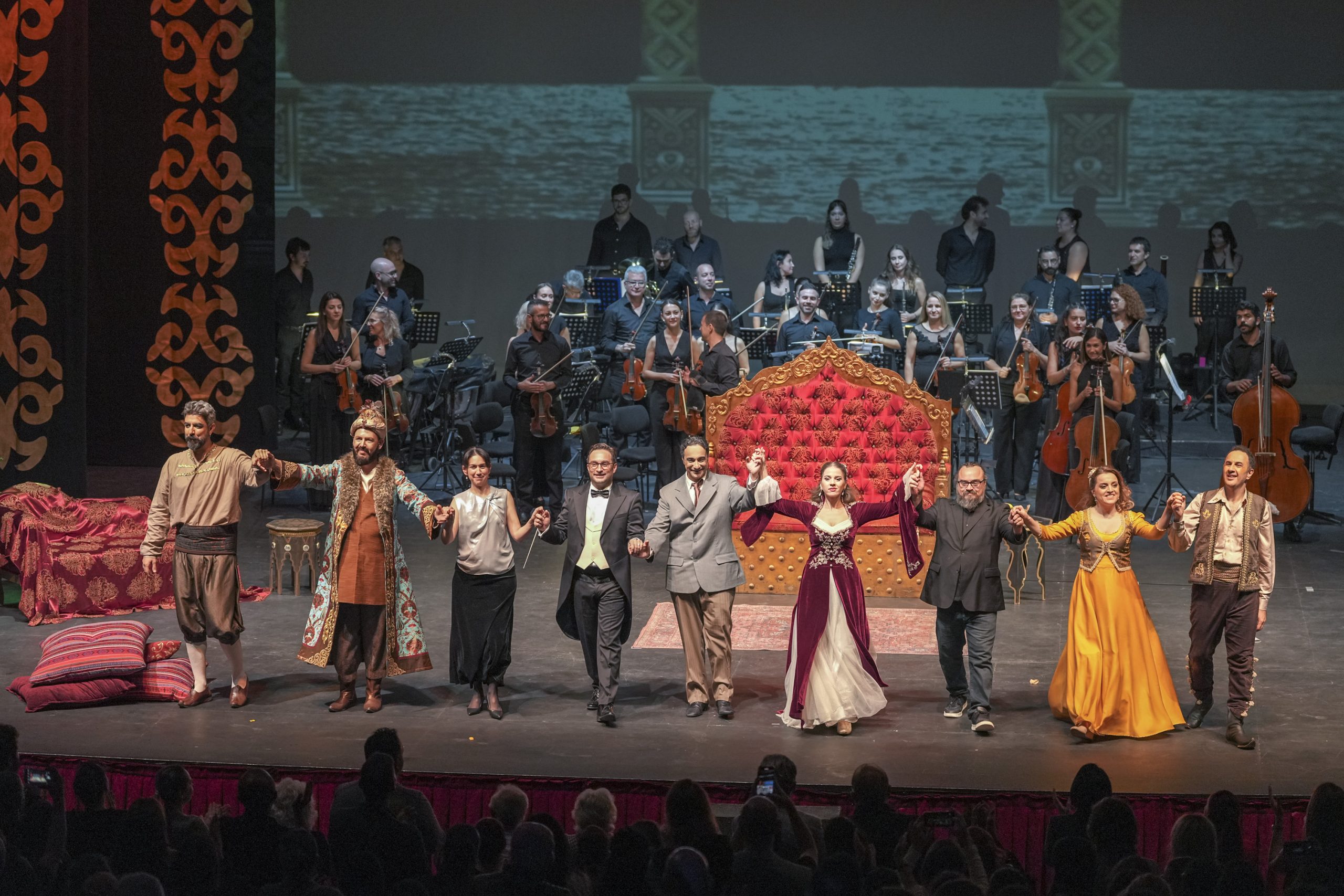 “Saraydan Kız Kaçırma” Operası Antalya Kültür Yolu Festivali’nde sahnelendi