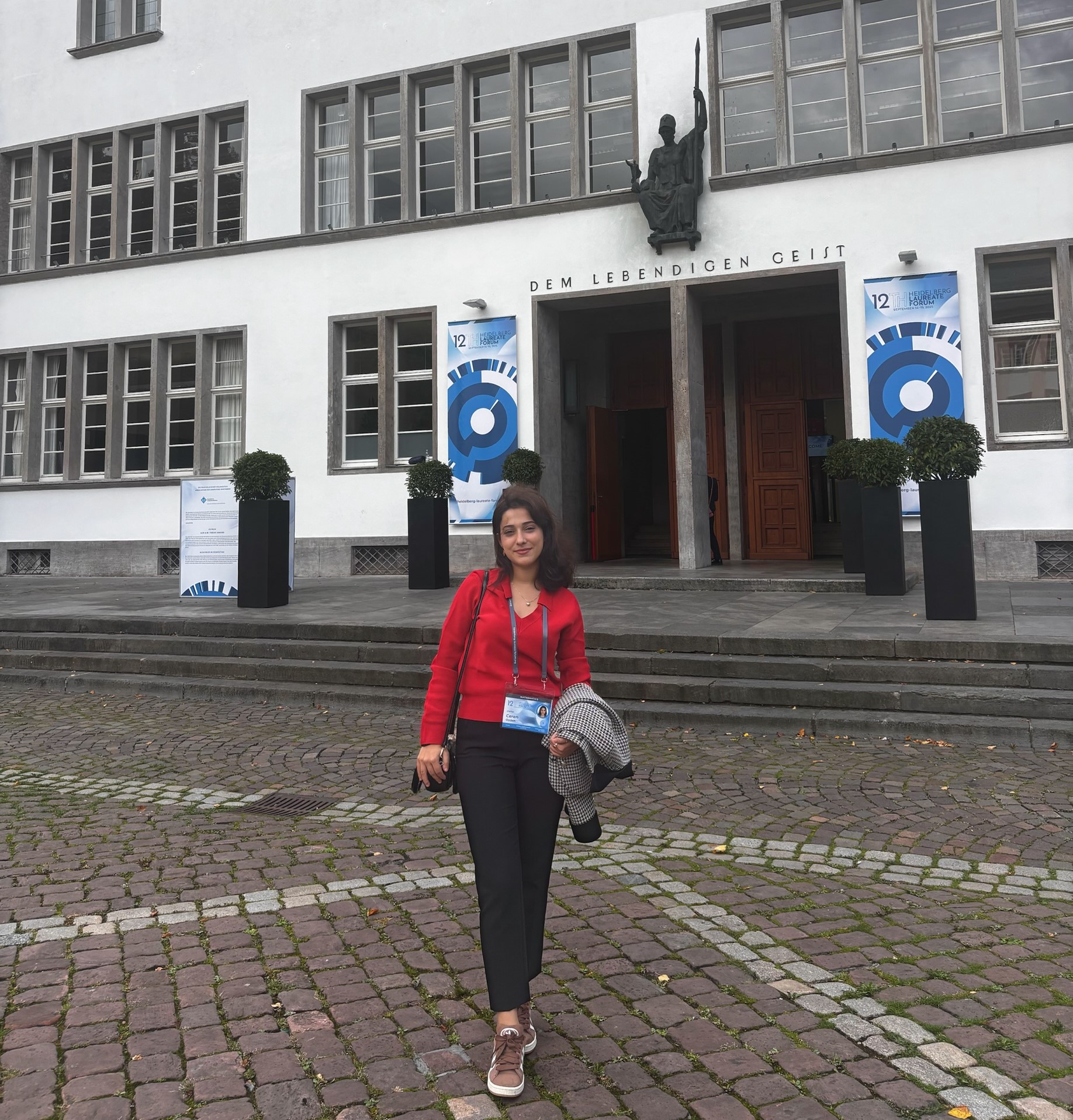 DAÜ, Heidelberg Ödüllüler Forumu’nda temsil edildi