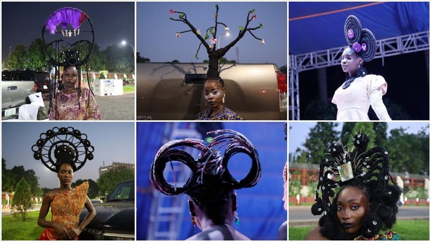 Nijerya’da Afro Saç Kültürü ve Güzellik Festivali düzenlendi