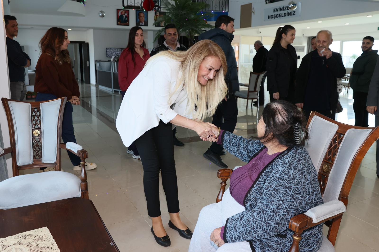Nilden Bektaş Erhürman, Kalkanlı Yaşam Evi’ni ziyaret etti