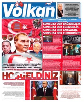 Volkan gazetesi 25. yayın yılına girdi