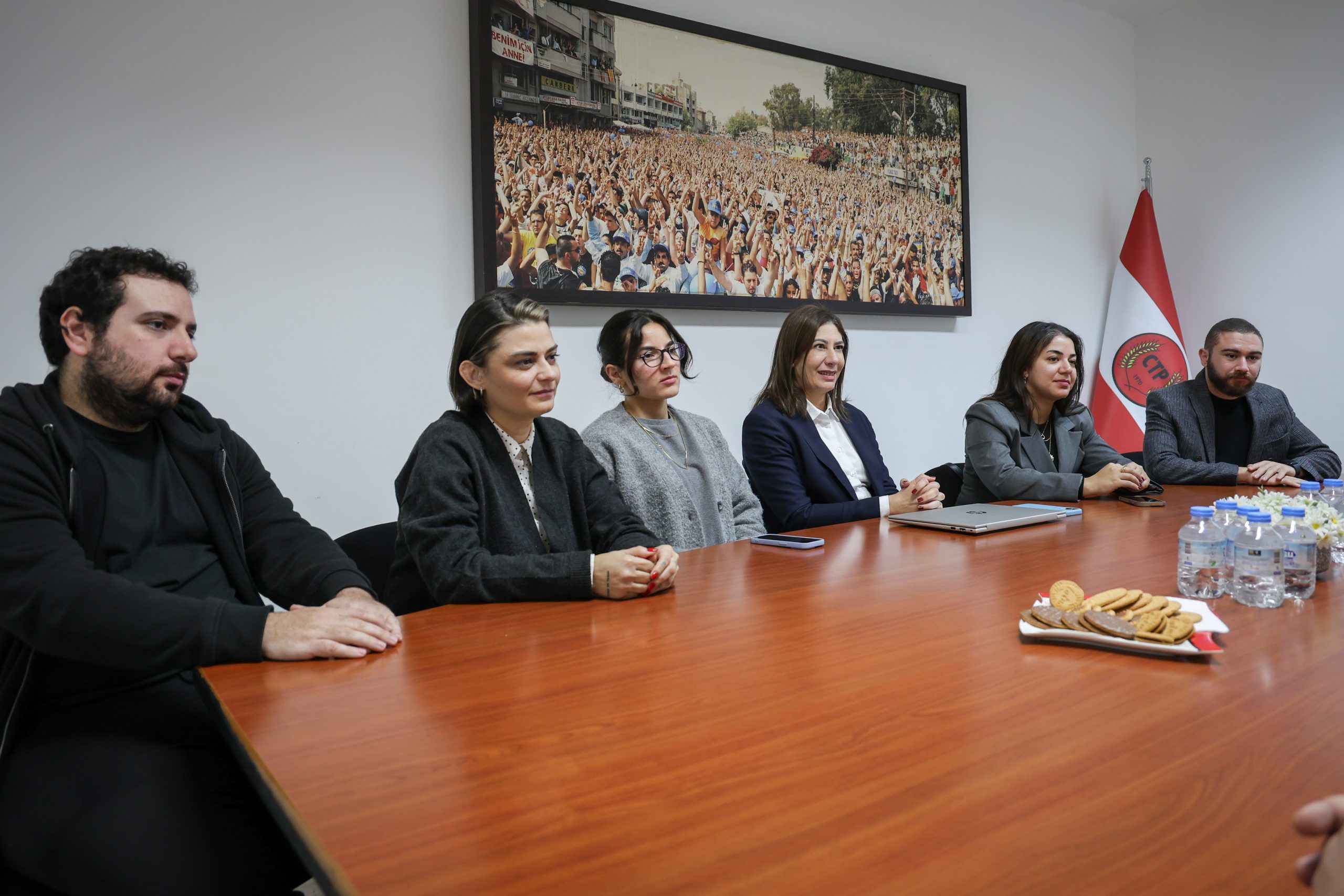 CTP, Gençlik Federasyonu heyetini kabul etti