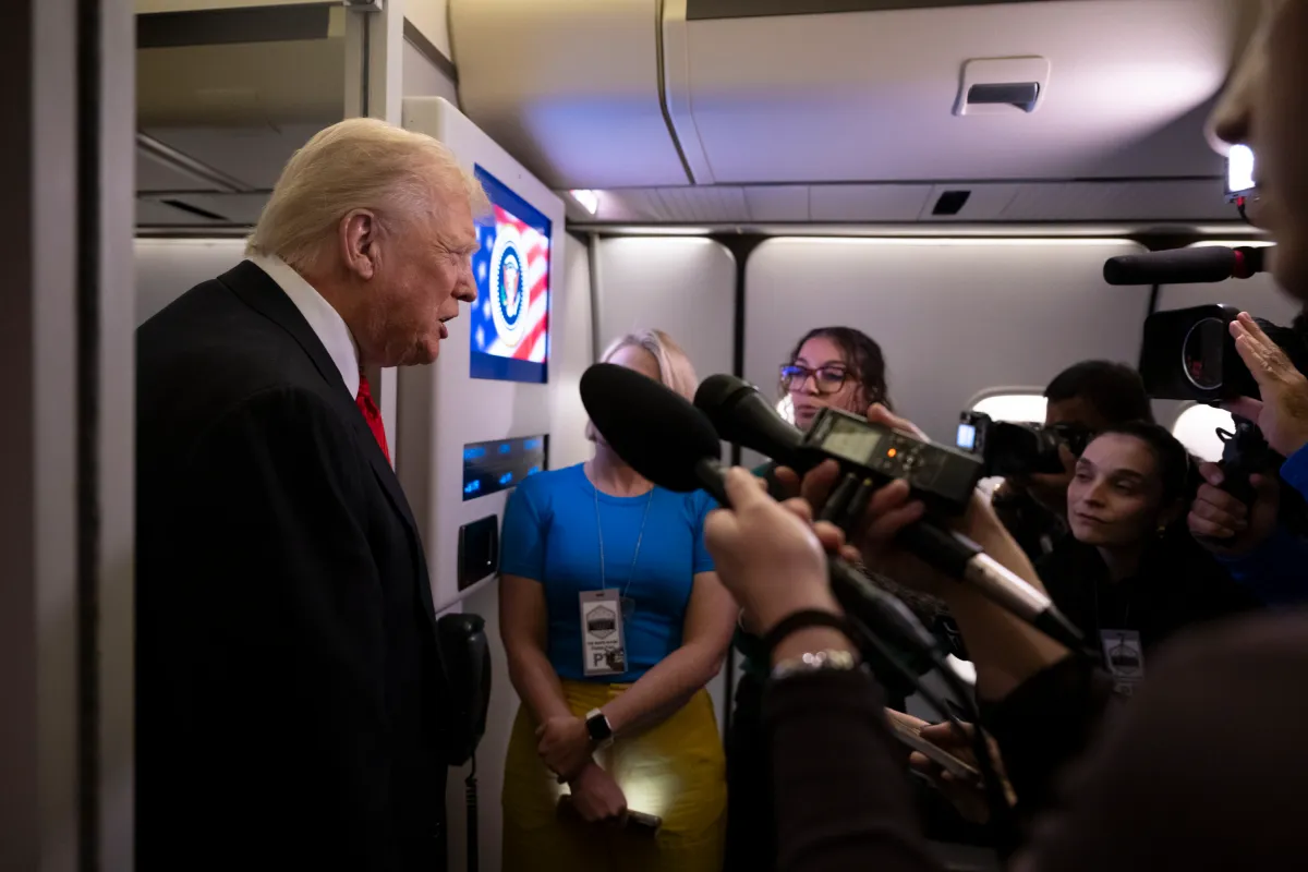 Trump: “İran’a doğru giden bir filomuz var”
