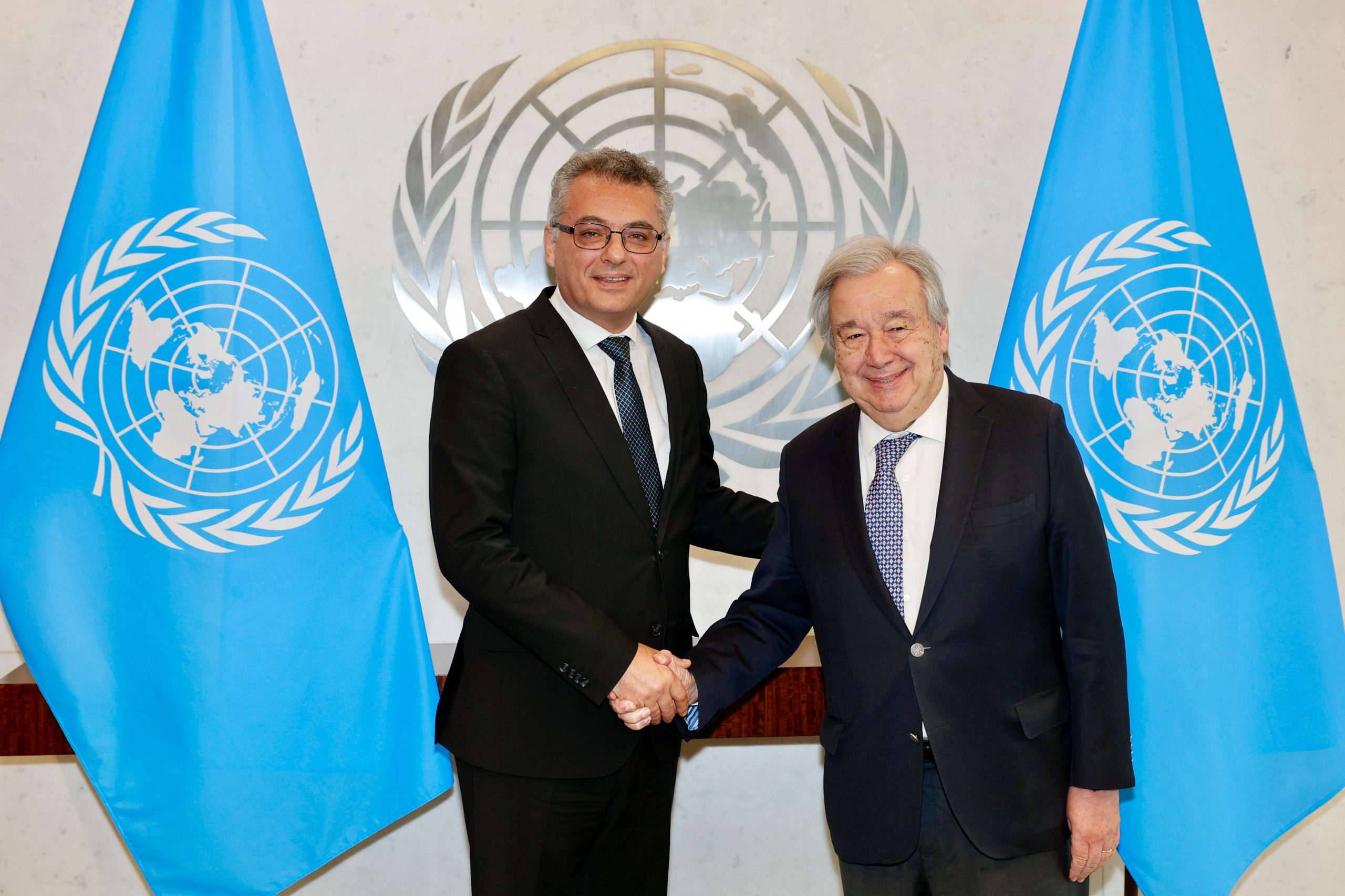Cumhurbaşkanı Erhürman, Guterres ile görüştü.. Cumhurbaşkanlığı: “Görüşme olumlu bir havada gerçekleşti”