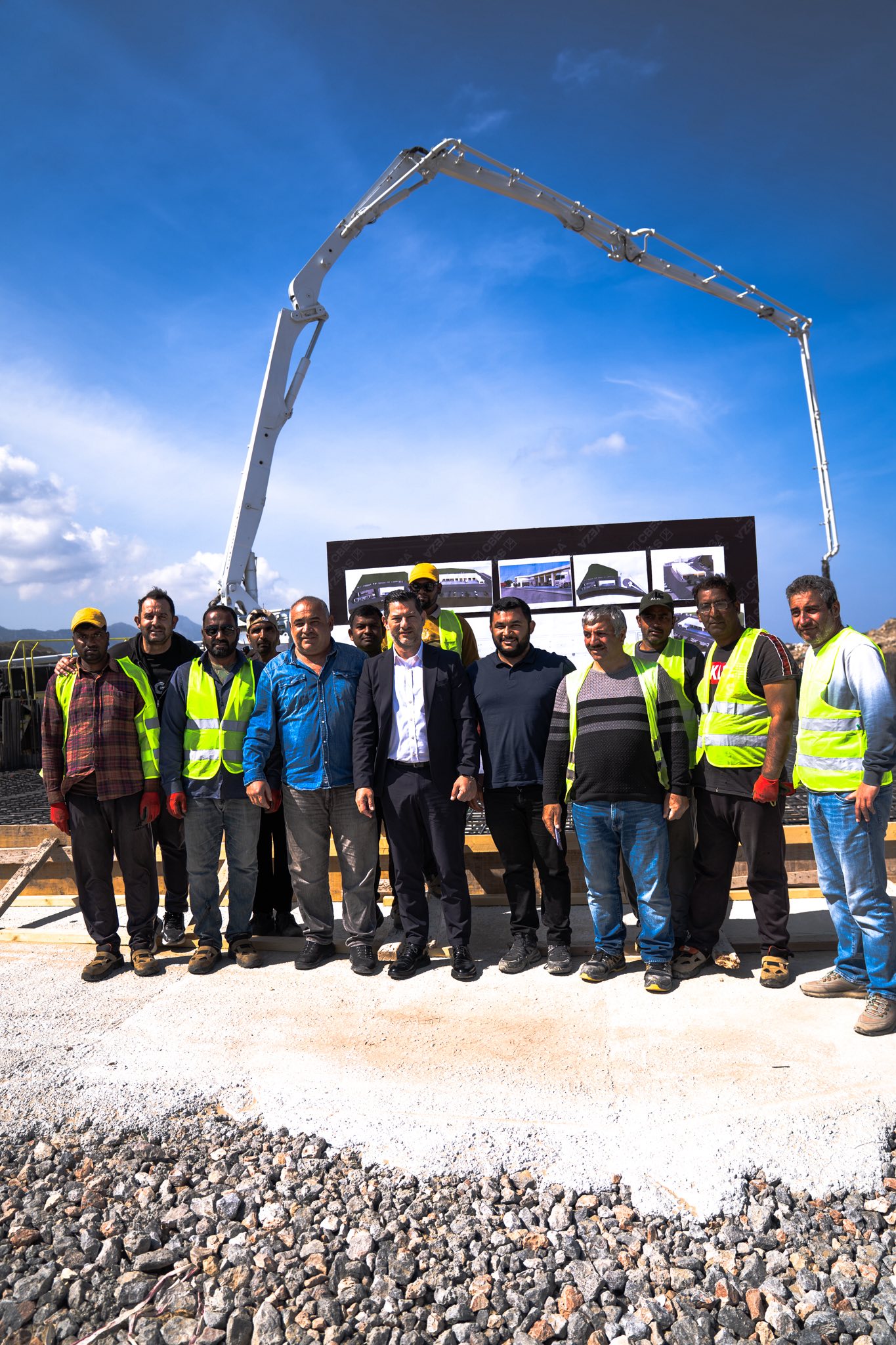 Çatalköy–Esentepe Belediyesi’nde yeni hizmet kompleksinin temeli atıldı