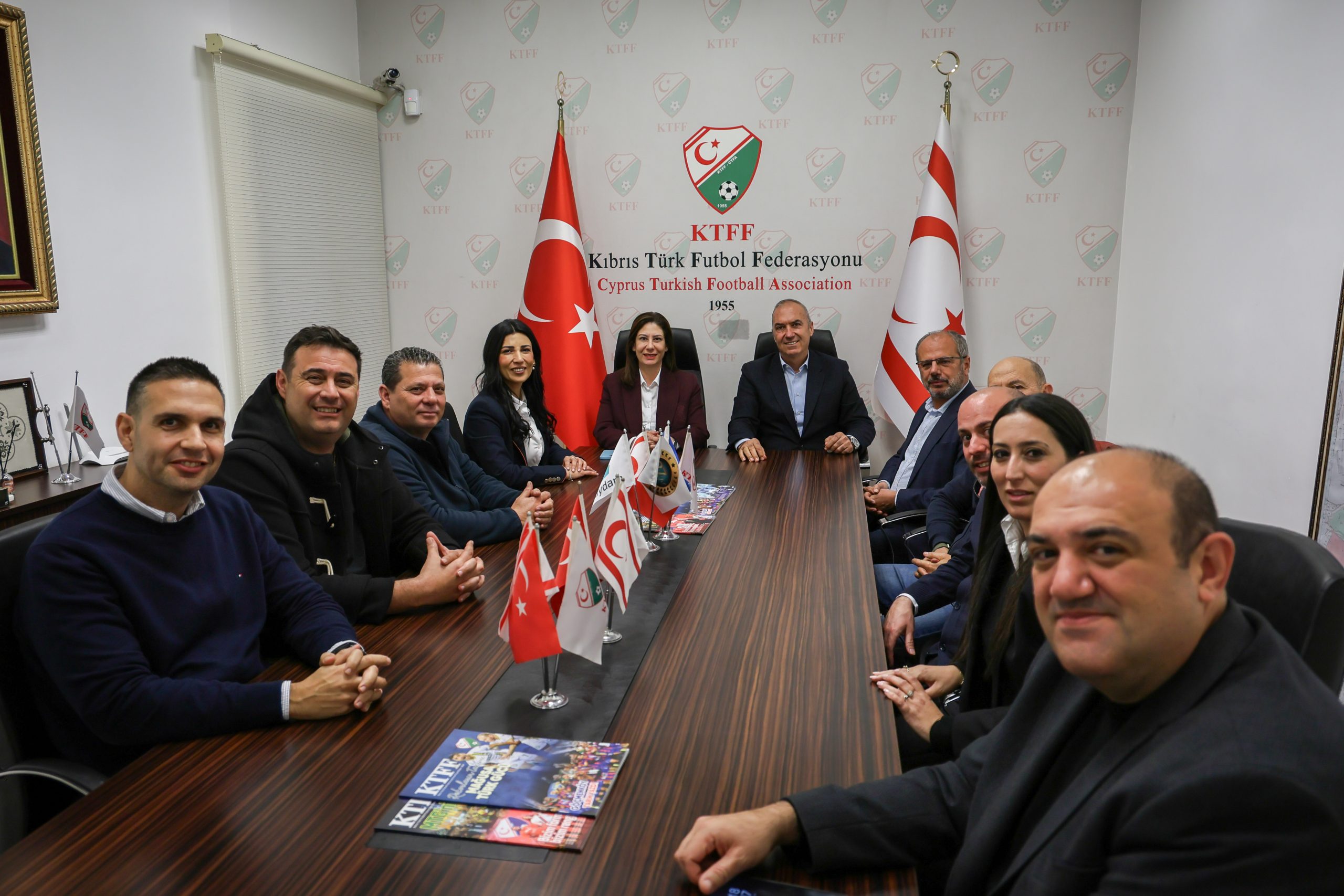 CTP heyeti KTFF’yi ziyaret etti