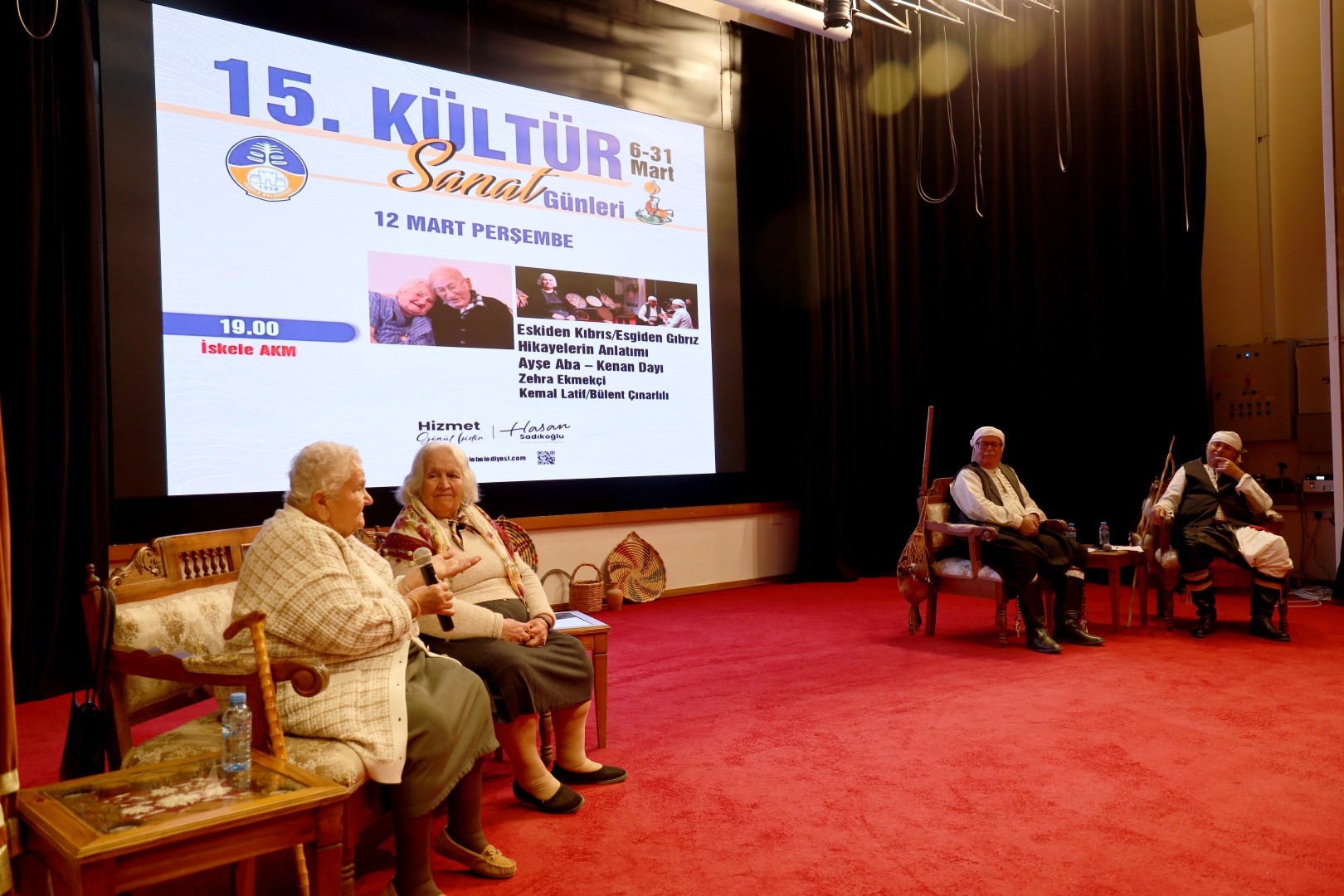 İskele Belediyesi’nin 15. Kültür ve Sanat Günleri devam ediyor…