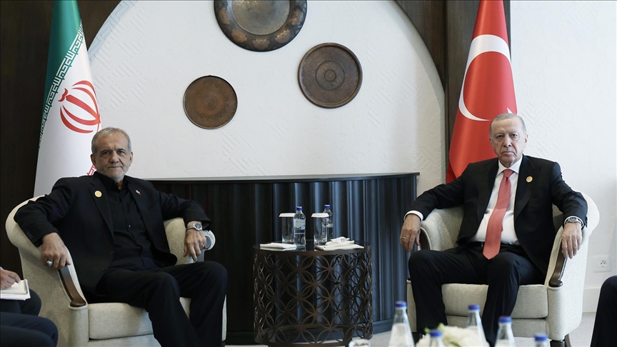 Türkiye Cumhurbaşkanı Erdoğan, İran Cumhurbaşkanı Pezeşkiyan ile telefonda görüştü