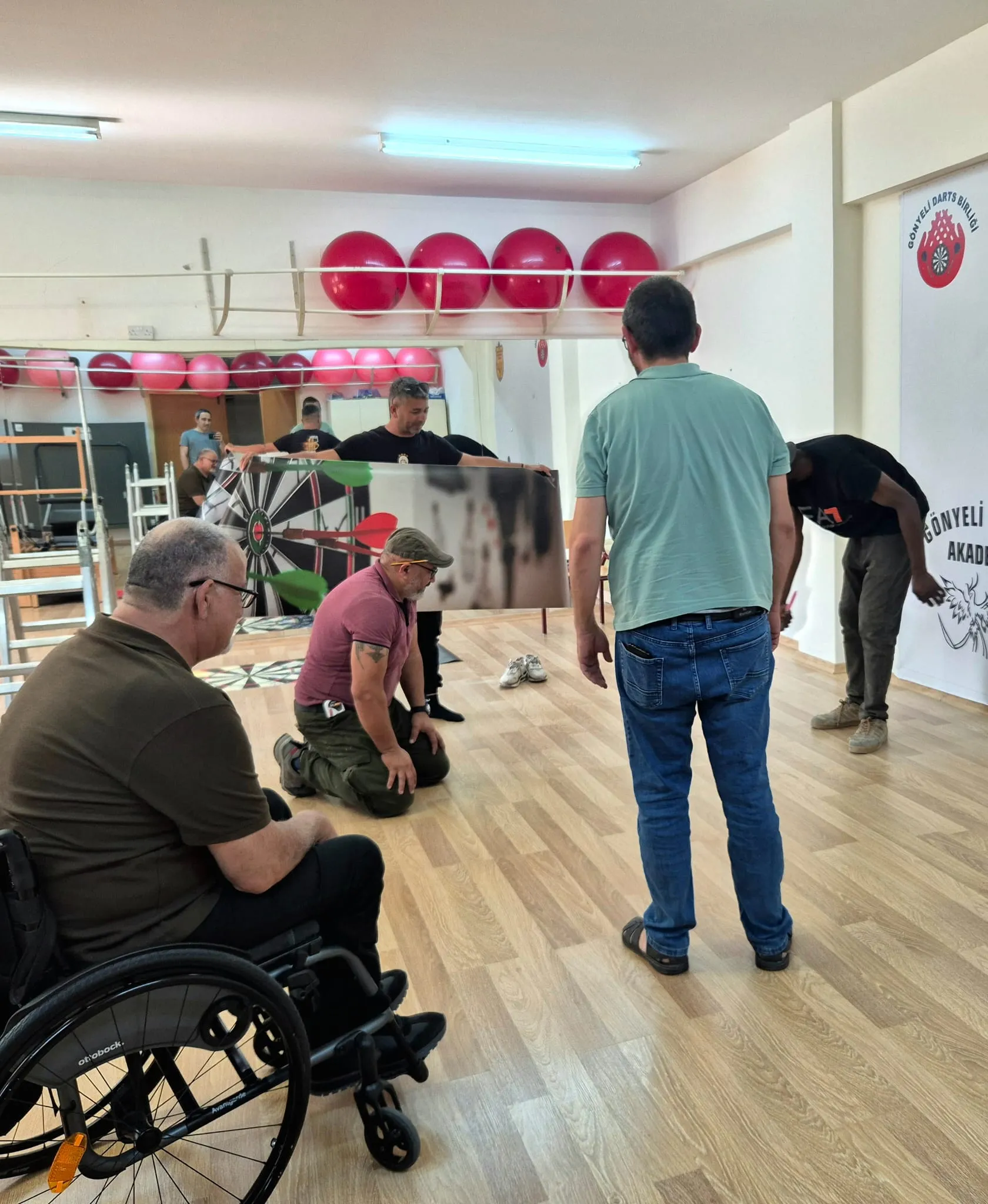 Gönyeli Darts Lions Kulübü, KTOÖD üyelerinin de kullanabileceği aktivite odası kurdu