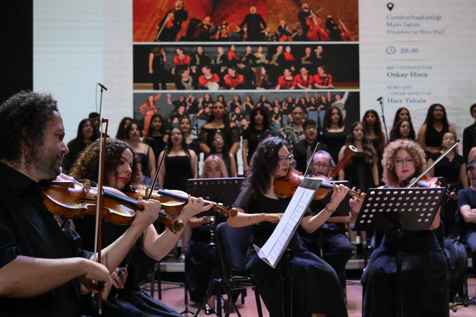 LBO Çoksesli Gençlik Korosu ve Genç Kadın Vokal grup sezonun son konserini verdi